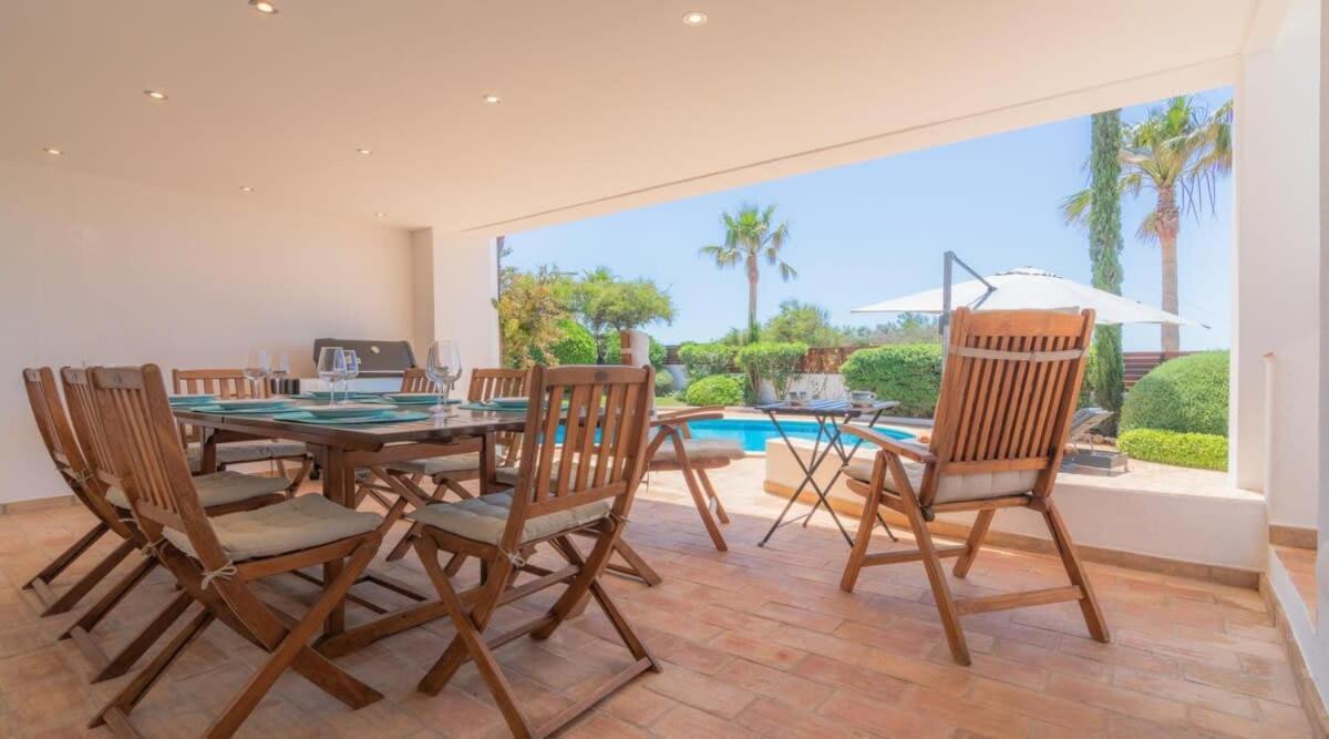 Villa Prado - Beautiful Beachfront Villa Albufeira Exteriör bild